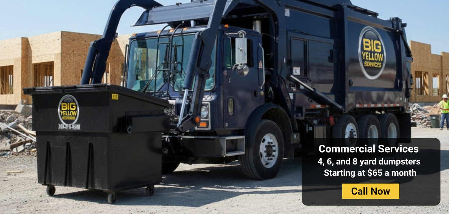Front-load Commercial Dumpsters can be delivered today
