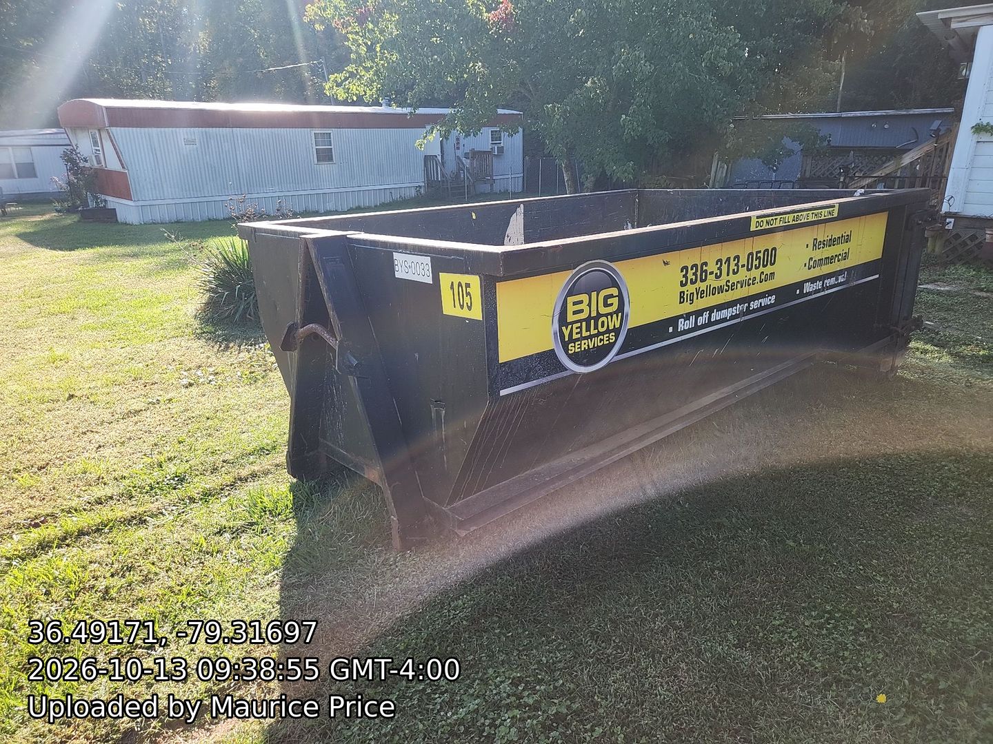 Dumpster Rental Service For Blanch Road In Blanch 12yard