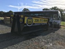 Customer Ordered Dumpster Rental 3604 Southern Drive Efland NC