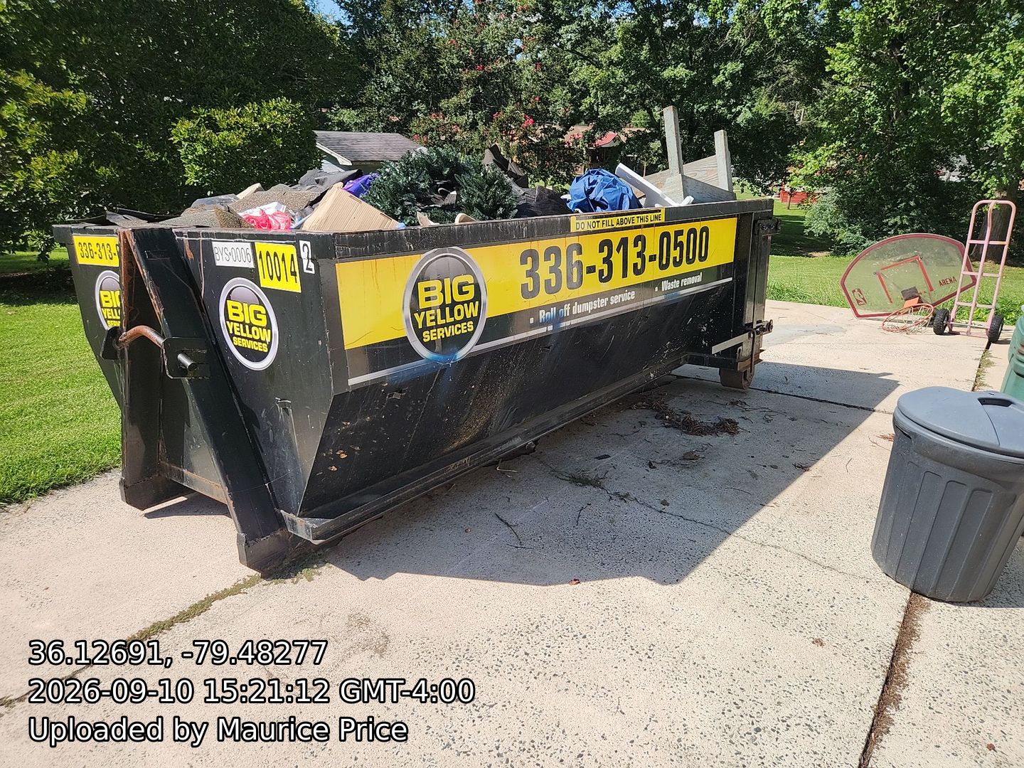 Dumpster Rentals Randolph County 9 11 2026