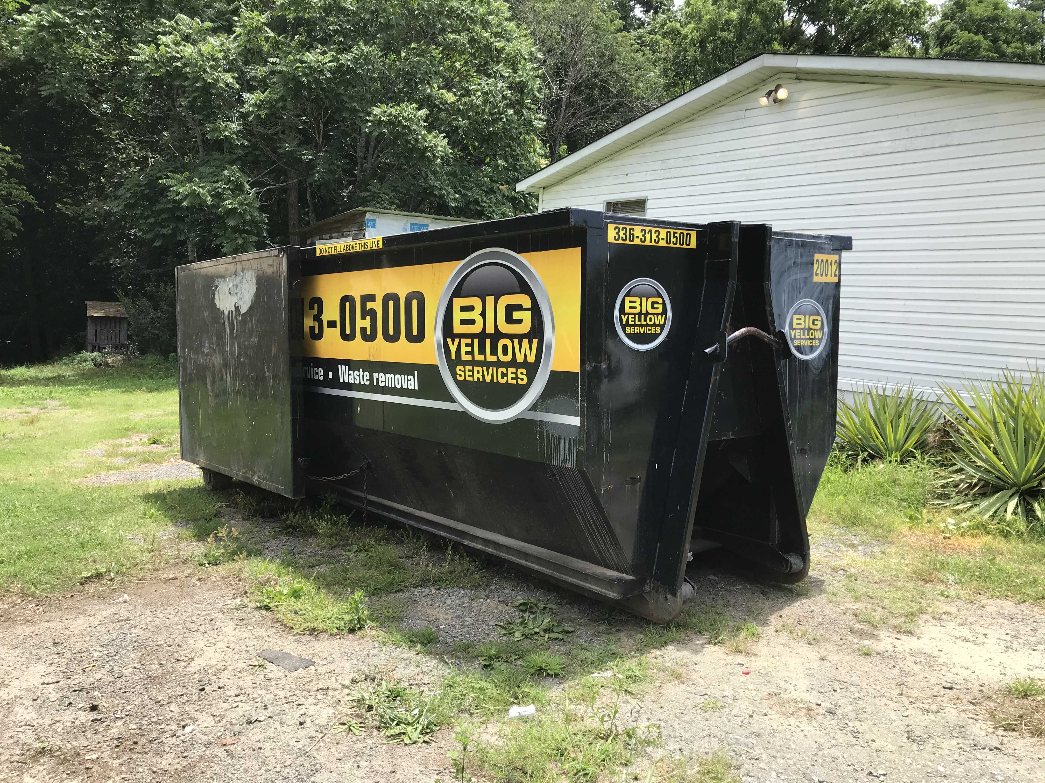 Julian, NC 27283 Dumpster Rental 5161 Coble Church Road