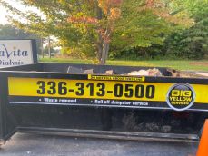 1307 Freeway Drive Reidsville, NC 27320 Dumpster Rental